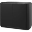 Bo Pedal Bin 3 x 11 L with 3 Plastic Inserts - Matte Black