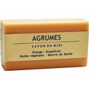 Shea Butter Soap, Agrumes (Orange-Grapefruit) (100 g)