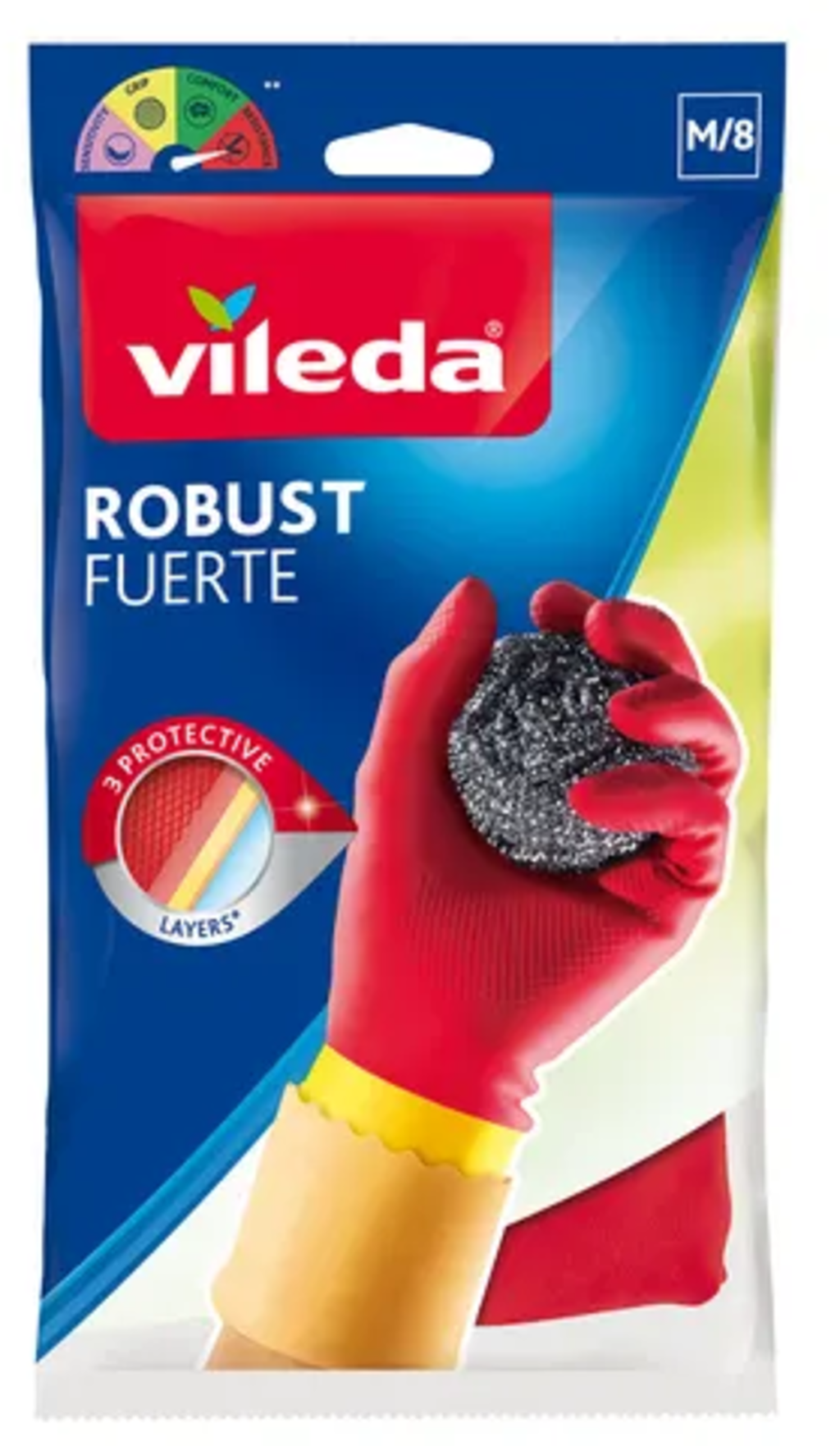 Robust Cleaning Glove, M/8 (1 paar)