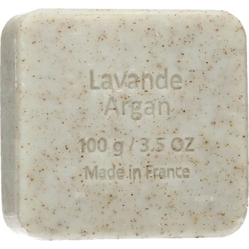 Savon du Midi Peeling-Seife mit Arganöl - Lavendel-Argan