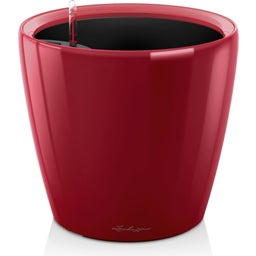 Lechuza CLASSICO Premium 50 LS Planter - Scarlet red high gloss