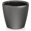 Lechuza CLASSICO Premium 28 LS Planter - Metallic Anthracite