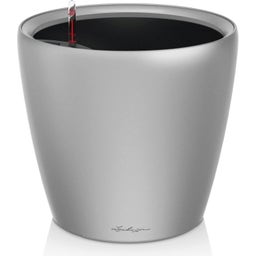 Lechuza Macetero CLASSICO Premium 28 LS - Plateado metálico