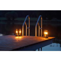 LED Laterne mit Lautsprecher Mori Mori, himmel-blau