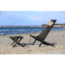 Ecofurn EcoChair- Alder - Oiled, Black