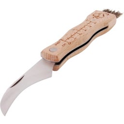 Esschert Design Mushroom Knife With Brush - 1 item