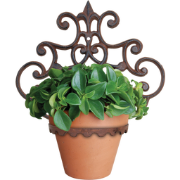 Esschert Design Cast Iron Hanging Flowerpot Basket - 1 item