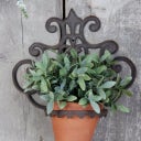 Esschert Design Cast Iron Hanging Flowerpot Basket - 1 item