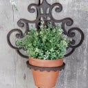 Esschert Design Cast Iron Hanging Flowerpot Basket - 1 item