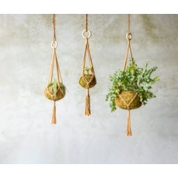 Esschert Design Macramé Plant Hanger - S