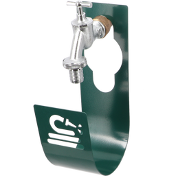 Esschert Design Stainless Steel Hose Holder - Green