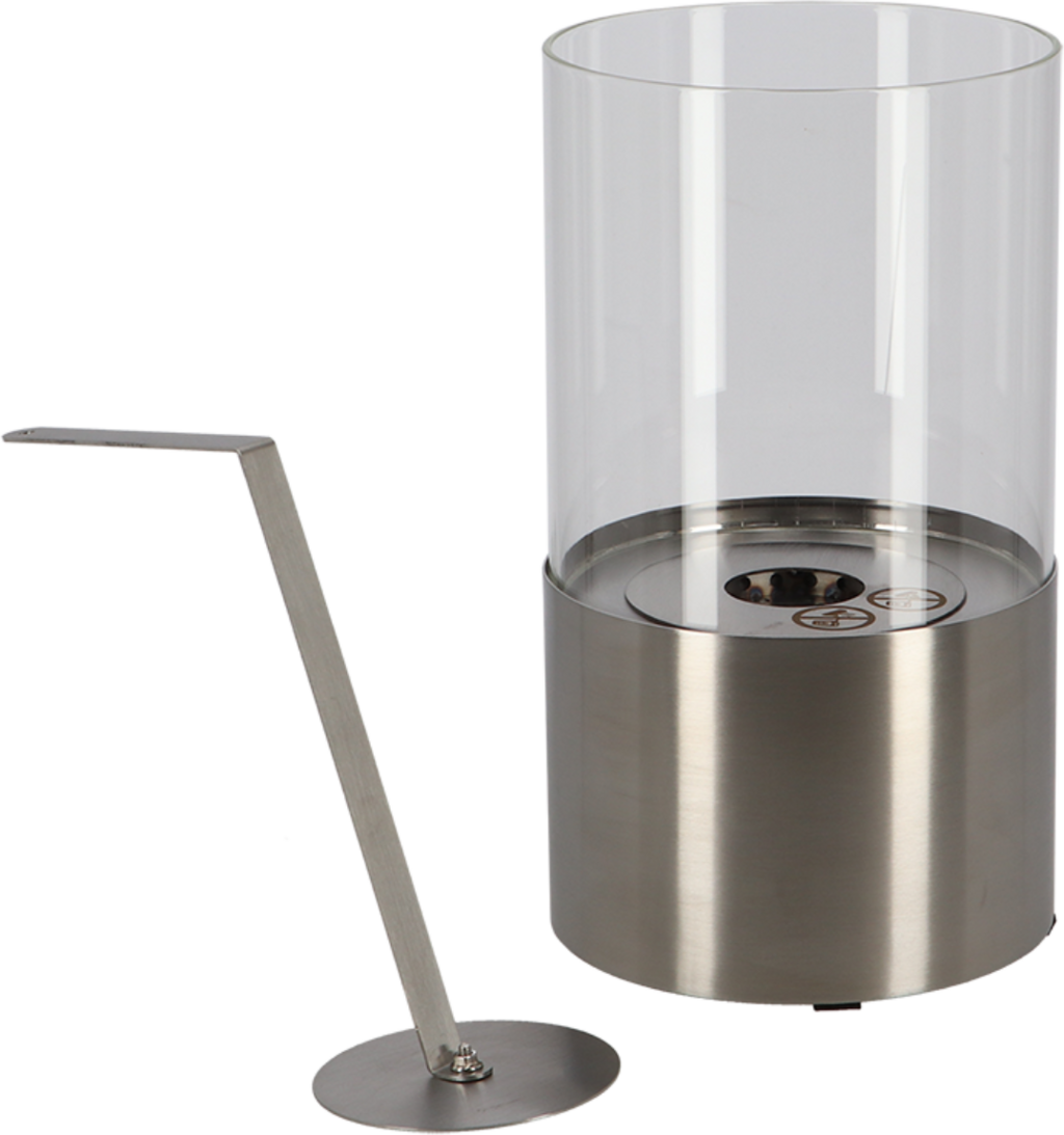 Esschert Design Bioethanol Tischfeuer rund Edelstahl - 1 Stk.