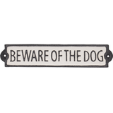 Esschert Design "Beware of the Dog" Door Sign