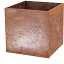 Esschert Design Jardinière Carrée en Acier Corten