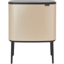 Bo Touch Bin 11 + 23 Litros con 2 compartimentos - Champagne