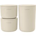 Brabantia Storage Contains - Set of 3 - Soft Beige