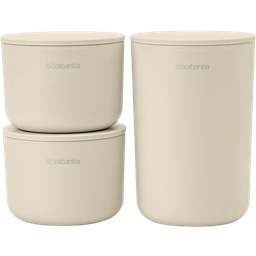 Brabantia Storage Contains - Set of 3 - Soft Beige