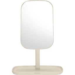 Brabantia Miroir avec Plateau de Rangement - Soft Beige