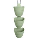 elho vibia campana vertical forest set/3 - verde pistacchio