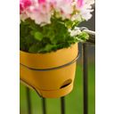 elho Vibia Campana Balcony Box - 70 cm - Honey yellow