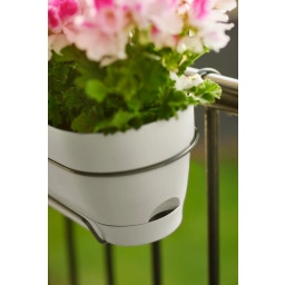 elho Balconnière VIBIA Campana - 70 cm - Blanc soie