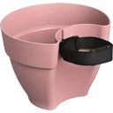 elho vibia campana drainpipe clicker 22 cm - rosa cipria