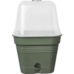 elho Green Basics Growing Pots 15cm - Square - Leaf Green