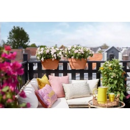 Balconnière VIBIA Campana Flower Bridge - 40 cm - Terre cuite