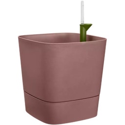 elho greensense aqua care 38cm, square - Clay Brown