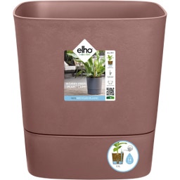 elho greensense aqua care 38cm, square - Clay Brown