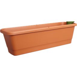 elho Noa L Balcony Box - Terracotta