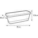 elho noa balcony trough - XL - terra