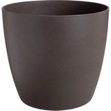 The Coffee Collection Flower Pot - Espresso Brown