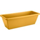 elho barcelona trough, 40 cm - giallo miele