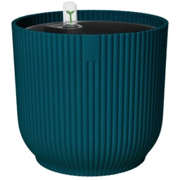 2 Piece Set - vibes fold round, Deep Blue, 18 cm with Self-Watering System - 1 Set