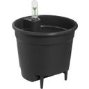 2 Piece Set - vibes fold round, Deep Blue, 18 cm with Self-Watering System - 1 Set