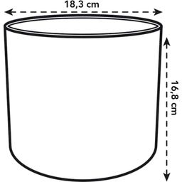 Set di 3 b.for soft round da 14, 16 e 18 cm - antracite - 1 set