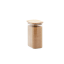 Tall Storage Container with Bamboo Lid, Rectangular