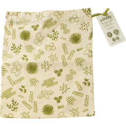 Pebbly Sac en Coton L - Vert - 1 pcs