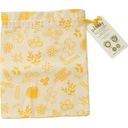 Pebbly Sac en Coton M - Jaune