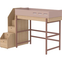 POPSICLE Komplette Absturzsicherung für Popsicle Hochbetten 90x200 cm - cherry