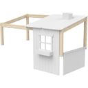 Flexa CLASSIC House 1/2 - Clear Coat / White