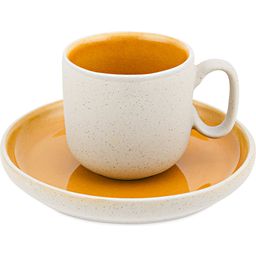 Rose & Tulipani Arpeggio - Coffee Cup with Saucer - Pumpkin