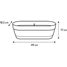 elho Vibia Campana Balcony Box - 50 cm