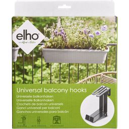 elho Universal Balcony Box Metal Holder