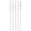 Eulenschnitt Drinking Straws - Black 20 cm, Set of 4 - No Bad Days