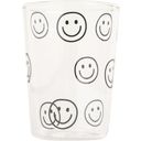 Eulenschnitt Vaso con Estampado Negro - Smileys