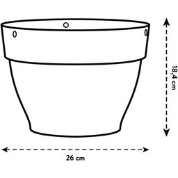 elho vibia campana Ampel 26 cm