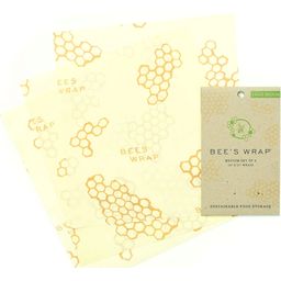 Bee’s Wrap Bienenwachstuch 3er Set - Medium (25x27,5cm)