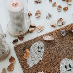 Eulenschnitt Coconut Fibre Doormat - Ghosts